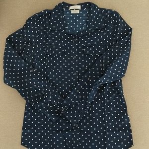 Van Heusen Polka Dot Button Down